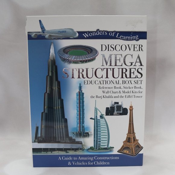 Brand New Wonders of Learning Discover Mega Structures Box Set - Picture 2 of 9